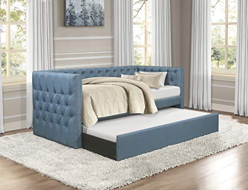 Lexicon Ballou Daybed with Trundle, Twin/Twin, Blue