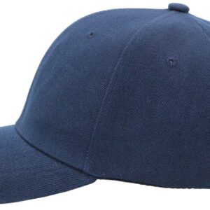 AZTRONA Baseball Cap Men Women - Adjustable Plain Sports Fashion Quality Hat, NAV Navy