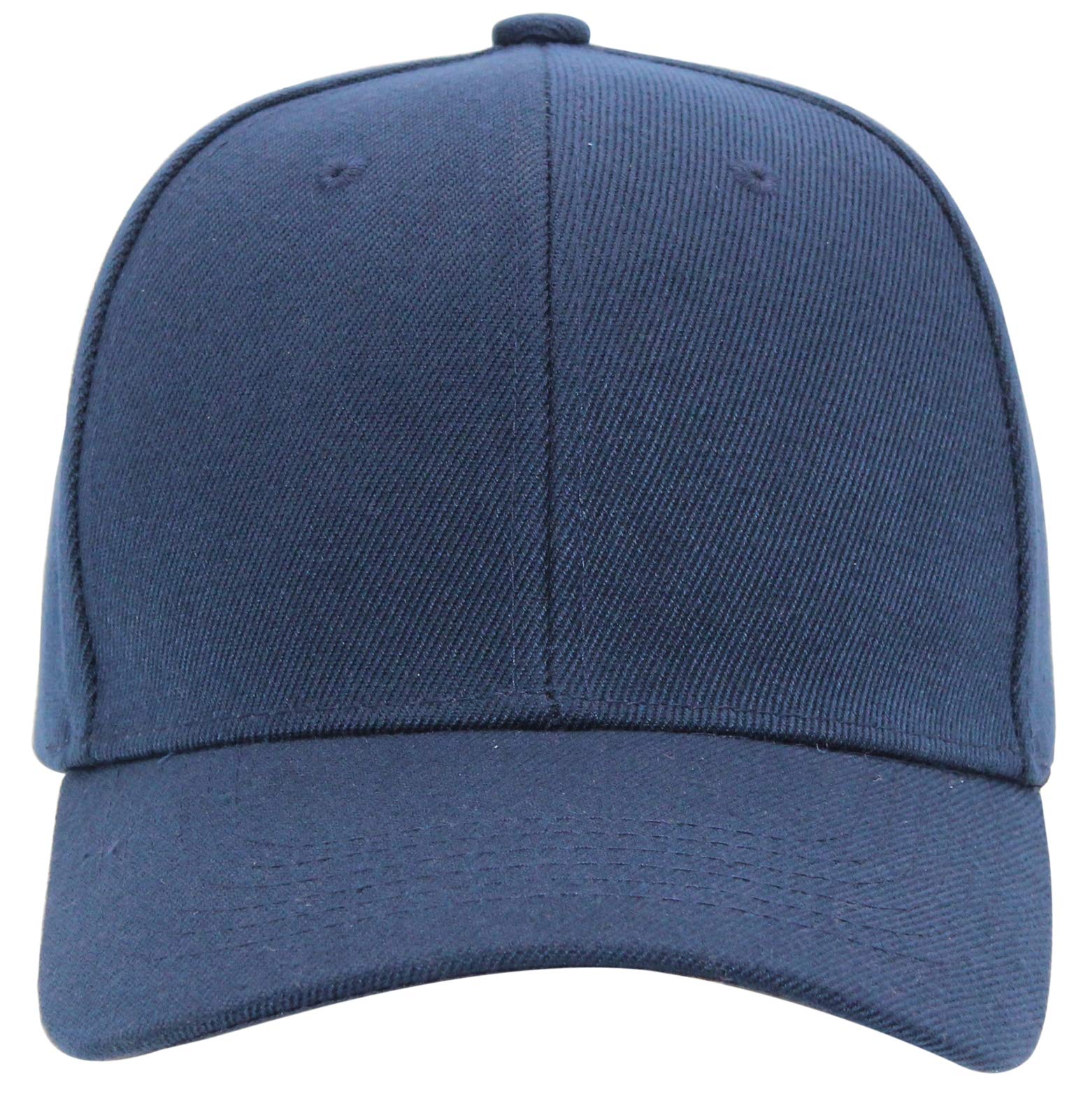 AZTRONA Baseball Cap Men Women - Adjustable Plain Sports Fashion Quality Hat, NAV Navy