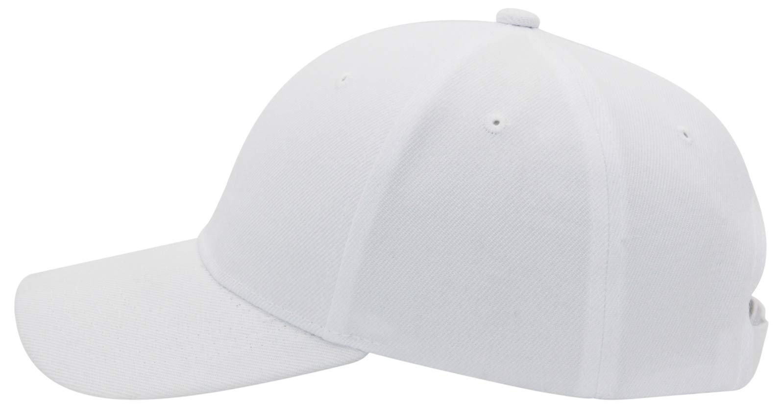 AZTRONA Baseball Cap Men Women - Adjustable Plain Sports Fashion Quality Hat, WHT