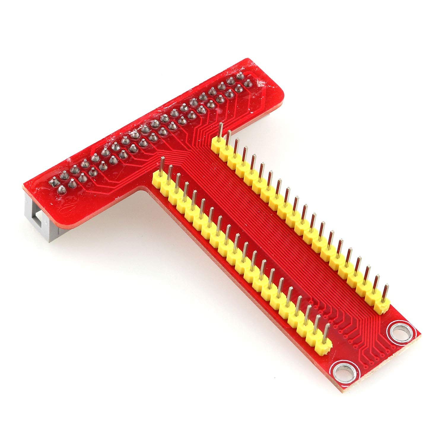 DGZZI RPi GPIO Breakout Expansion Board+ 21cm 40Pin GPIO Flat Ribbon Cable for Raspberry Pi 4B/3B/3B+/2B/1B+