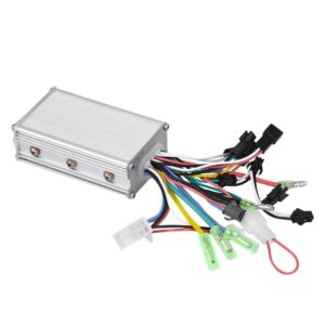 Vikye Brushless Motor Controller, 36V/48V 250W/350W LCD Controller Panel Kit for E-Bike Electric Bike Scooter, Brushless Controller(36V/48V 250W/350W)