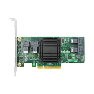 DiliVing 4 Port U.2 to PCI Express x8 SFF-8639 NVMe SSD Adapter with SFF-8643 Mini-SAS HD 36 Pin Connector and PLX8724 chipset for Servers-LRNV9324-4I