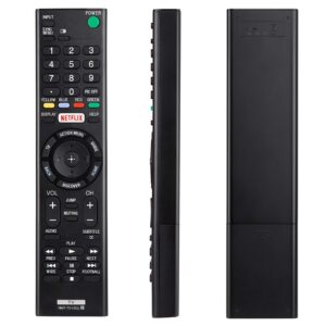 universal for sony tv remote control replacement compatible with sony bravia smart lcd led hd tvs rmt-tx100u