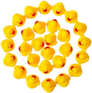rubber ducky baby bulk bath toy shower birthday party favors gift, set of 50