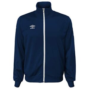 umbro diamond track jacket, navy, youth large