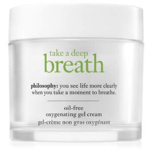 philosophy take a deep breath oil-free oxygenating moisturizer, 2 oz