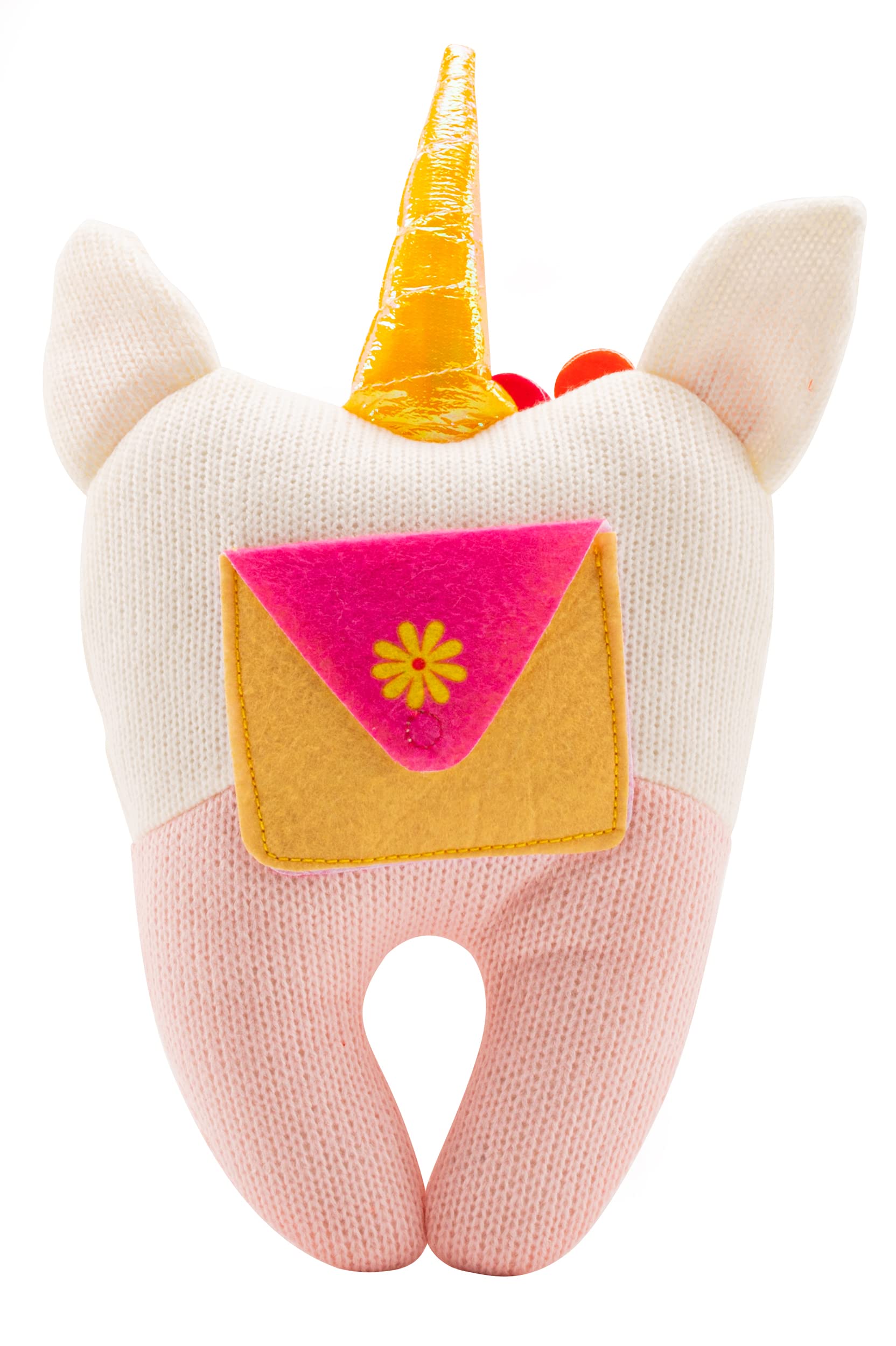 Tooth Fairy Pillow - Our Tooth Fairy Pillows are for Girls and Boys - This Tooth Fairy Kit includes 5 Notecards and a Keepsake Pouch - Super Cute Unicorn Tooth Fairy Gifts for Girls and Boys