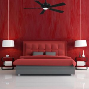 Minka-Aire F556L-CL Contractor Plus 52 Inch Ceiling Fan with Integrated 16W LED Light in Coal Finish