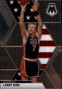 2019-20 panini mosaic #254 larry bird usa basketball nba basketball card nm-mt