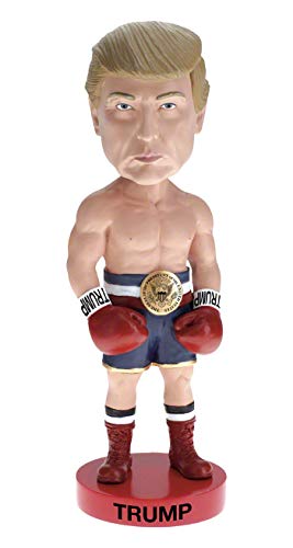 Royal Bobbles Donald Trump Boxer Never Surrender Collectible Bobblehead Statue