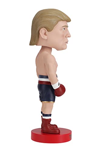 Royal Bobbles Donald Trump Boxer Never Surrender Collectible Bobblehead Statue