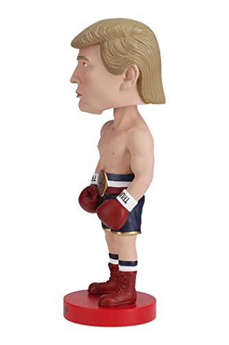 Royal Bobbles Donald Trump Boxer Never Surrender Collectible Bobblehead Statue