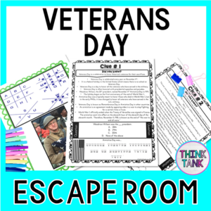 veterans day escape room