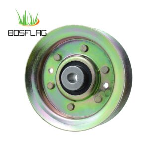 BOSFLAG 173437 Pulley Replaces AYP 165888, 131494, 155191, 173438, 532173438, 532173437, 597025001, 532155191, 532131494 for Husqvarna YTH1542XP, YTH18542, YTH 2042, Craftsman LT1000, LTX1000 Tractors