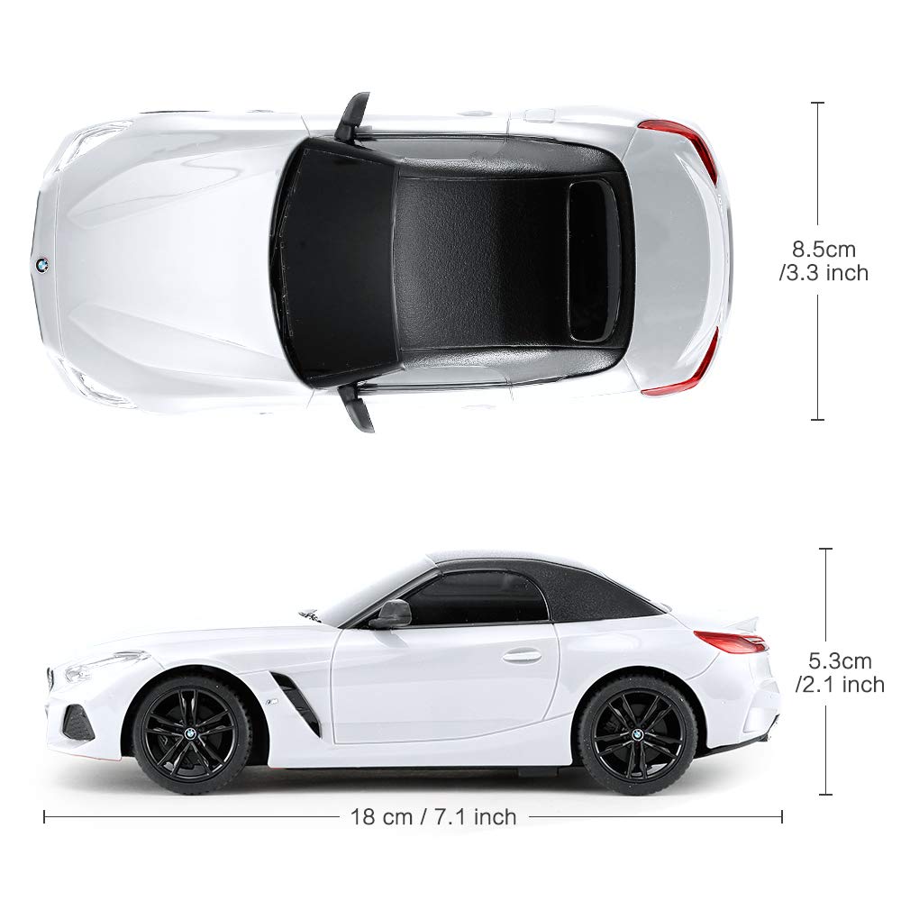 RASTAR BMW Toy Car, 1:24 BMW Z4 Roadster Remote Control R/C Car Model Vehicle for Kids