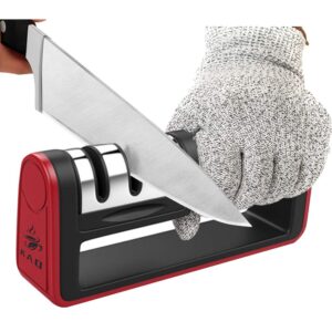 knife sharpener,3in1 quickly restore and polish blades, safe and easy to use