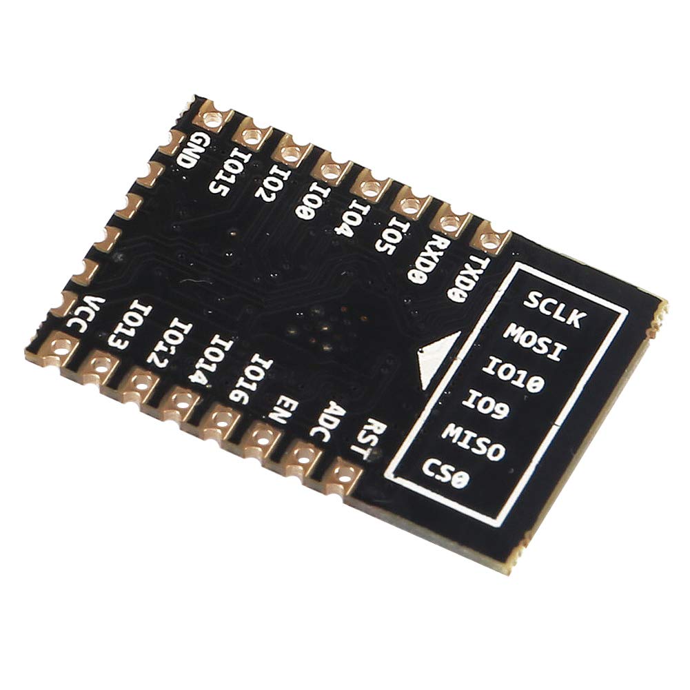 Dorhea 4Pcs ESP8266 ESP-12F WiFi Serial Module Microcontroller 802.11N Development Board Wireless Transceiver Remote Port Network Module for NodeMCU MicroPython