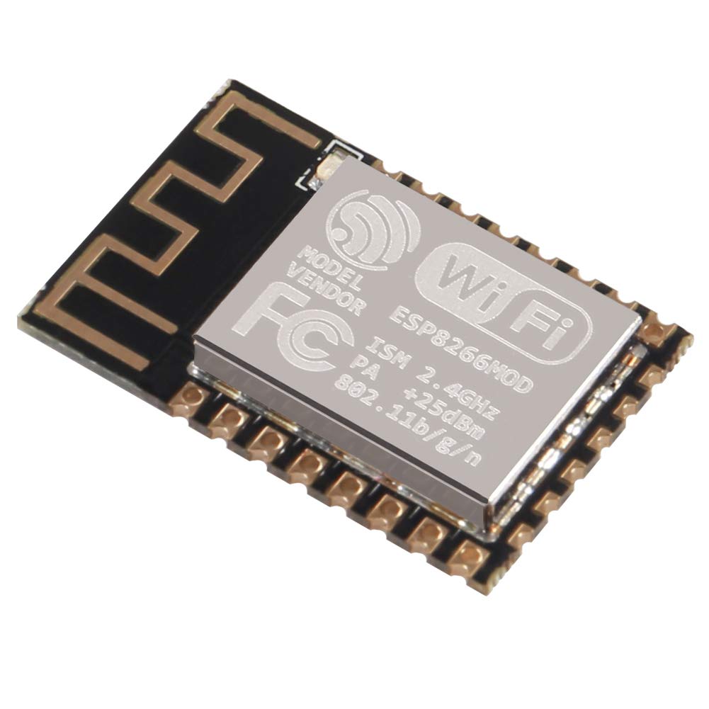 Dorhea 4Pcs ESP8266 ESP-12F WiFi Serial Module Microcontroller 802.11N Development Board Wireless Transceiver Remote Port Network Module for NodeMCU MicroPython