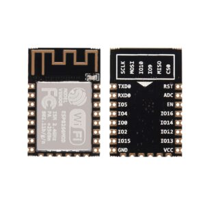 Dorhea 4Pcs ESP8266 ESP-12F WiFi Serial Module Microcontroller 802.11N Development Board Wireless Transceiver Remote Port Network Module for NodeMCU MicroPython