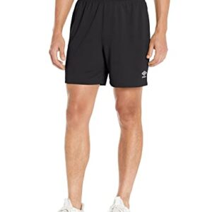 Umbro unisex child Field Shorts, Black, Large US