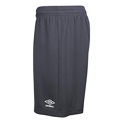 Umbro unisex child Field Shorts, Black, Large US