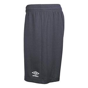 Umbro Kids' Field Short, Graphite, Medium