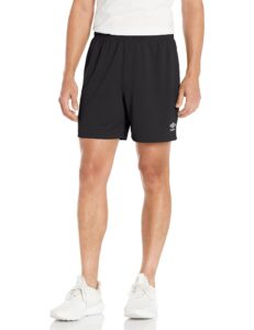 umbro unisex adult field shorts, black, large us