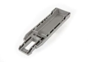 traxxas grey 164mm long battery compartment main chassis