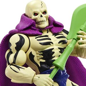 Masters of the Universe Origins Scare Glow 5.5-in Action Figure, Battle Figure for Storytelling Play and Display, Gift for 6 to 10-Year-Olds and Adult Collectors