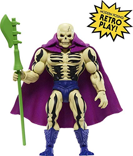 Masters of the Universe Origins Scare Glow 5.5-in Action Figure, Battle Figure for Storytelling Play and Display, Gift for 6 to 10-Year-Olds and Adult Collectors