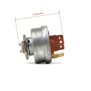 The ROP Shop | Ignition Switch with Keys for Toro 103991, 111215 Lawn Garden Yard Tractors