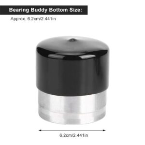 4pcs 2.441in Stainless Steel Trailer Bearing with Protective Buddy Bra Accessory, Automatic Check Function