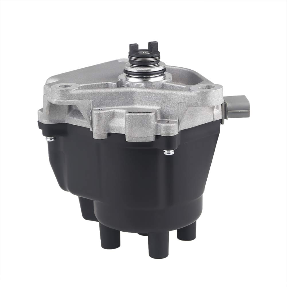 JDMON Compatible with Ignition Distributor Acura Honda Accord LX EXCL L4 2.3L 1998 1999 2000 2001 2002 Replace 30100-PAA-A01 30100-PAA-02 Includes Ignition Module Cap And Rotor