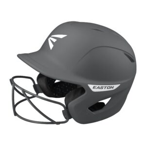 easton | ghost softball batting helmet | matte charcoal | medium/large