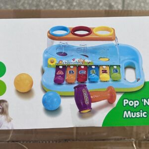 HOLA Toys for 1 Year Old Girl Boy Birthday Gifts, Baby Toys 12-18 Months Pound & Tap Hammer Xylophone Toys for Toddlers 1-3 Boys Girls, Baby & Toddler Toys Age 1-2 3, 1 Year Old Boy Girl Toys Gifts