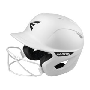 easton | ghost softball batting helmet | matte white | large/xlarge