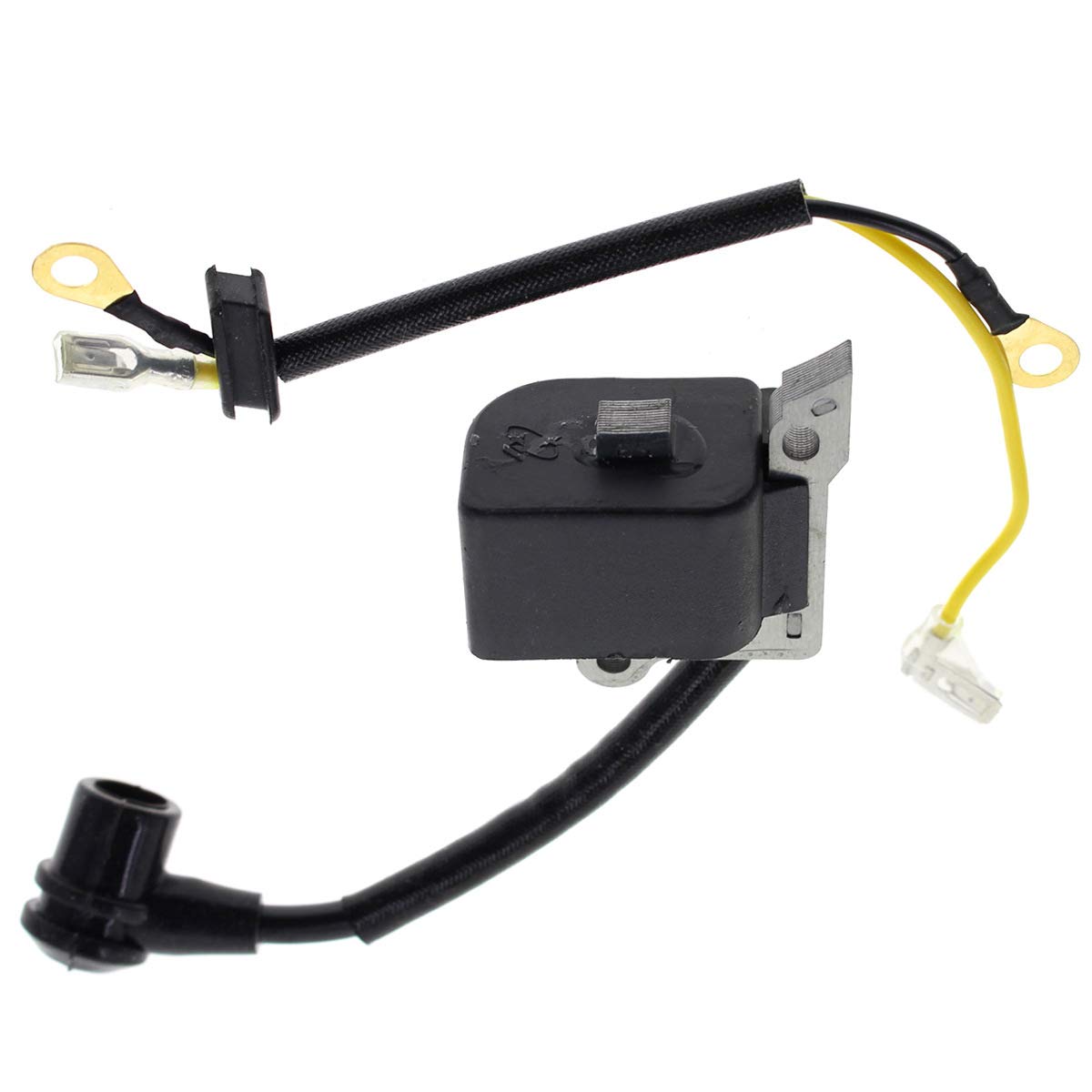 AUTOKAY Ignition Coil Fit for Husqvarna 23 26 36 41 136 137 141 235 240 Chainsaw 530039143