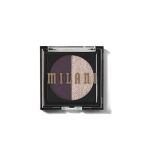 milani eyeshadow duo - highly pigmented eyeshadow makeup palette, includes matte eyeshadow and shimmer eyeshadow makeup