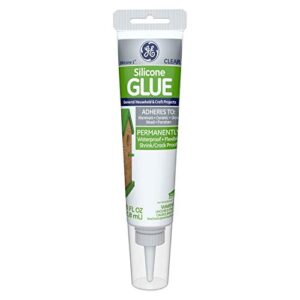 ge household silicone 1 glue clear, 2.8 oz, 1, tube