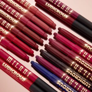 Milani Ludicrous Matte Lip Crayon (190 V Cute) - Long Lasting Cream-to-Matte Lip Color, Matte Lip Color Stock With Glide-On Formula, Vegan & Cruelty-Free