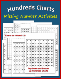 hundreds charts missing numbers activities