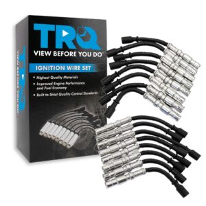 trq ignition spark plug wire kit set for mercedes benz v8 new