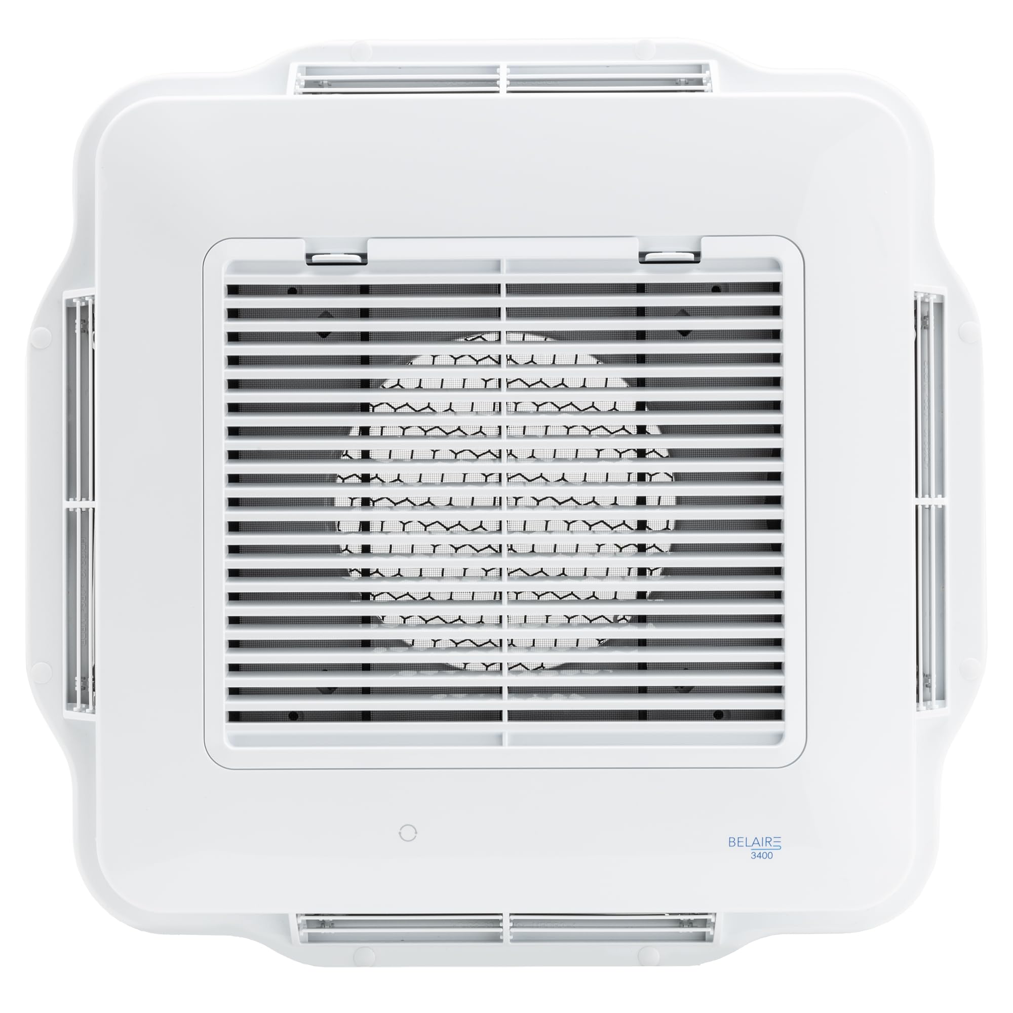 RecPro RV Air Conditioner Low Profile 13.5K Non-Ducted | Quiet AC | 110-120V | Heater and Cooling | Easy Install | For Camper, Travel Trailer, Fifth Wheel, Food Trucks, Motor Home (White)