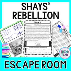 shays rebellion escape room