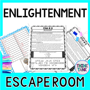 enlightenment escape room - age of reason