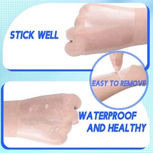 Transparent Dressing Adhesive Bandage Waterproof Bandage Clear Adhesive Bandages Stretch Tape for Tattoos Swimming (3.94 Inch x 10.94 Yard)