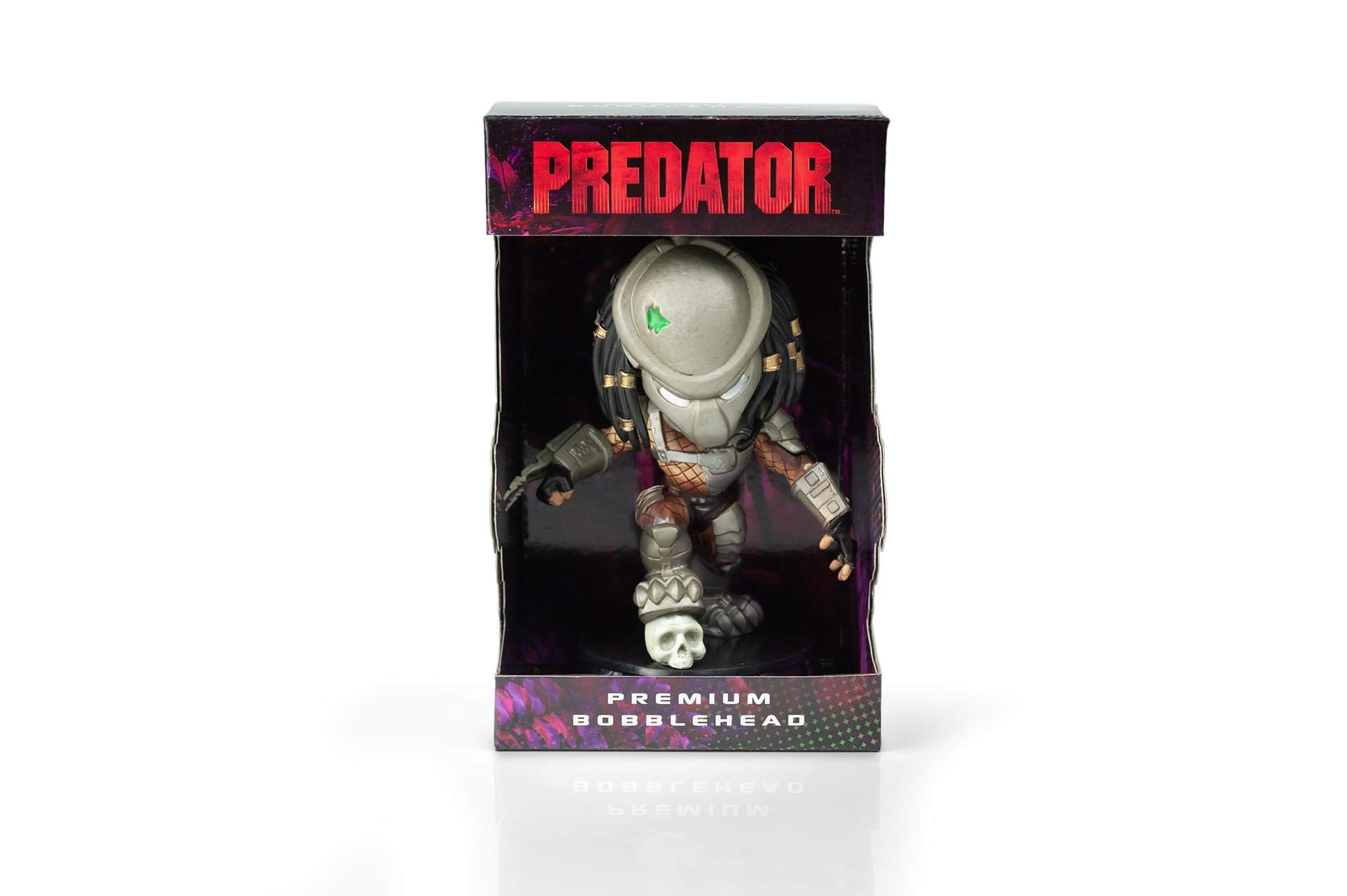 Toynk Predator Premium Bobblehead Character for Adults Only | Unique Predator Movie Headhunter Collectible Figure | 2018 Geek Fuel Exclusive Statement Piece | 5 Inches