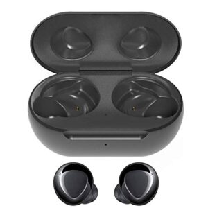 compatible with galaxy buds wireless charging case, charger case cradle charge dock for samsung galaxy buds sm-r170 / galaxy buds plus sm-r175 (black)