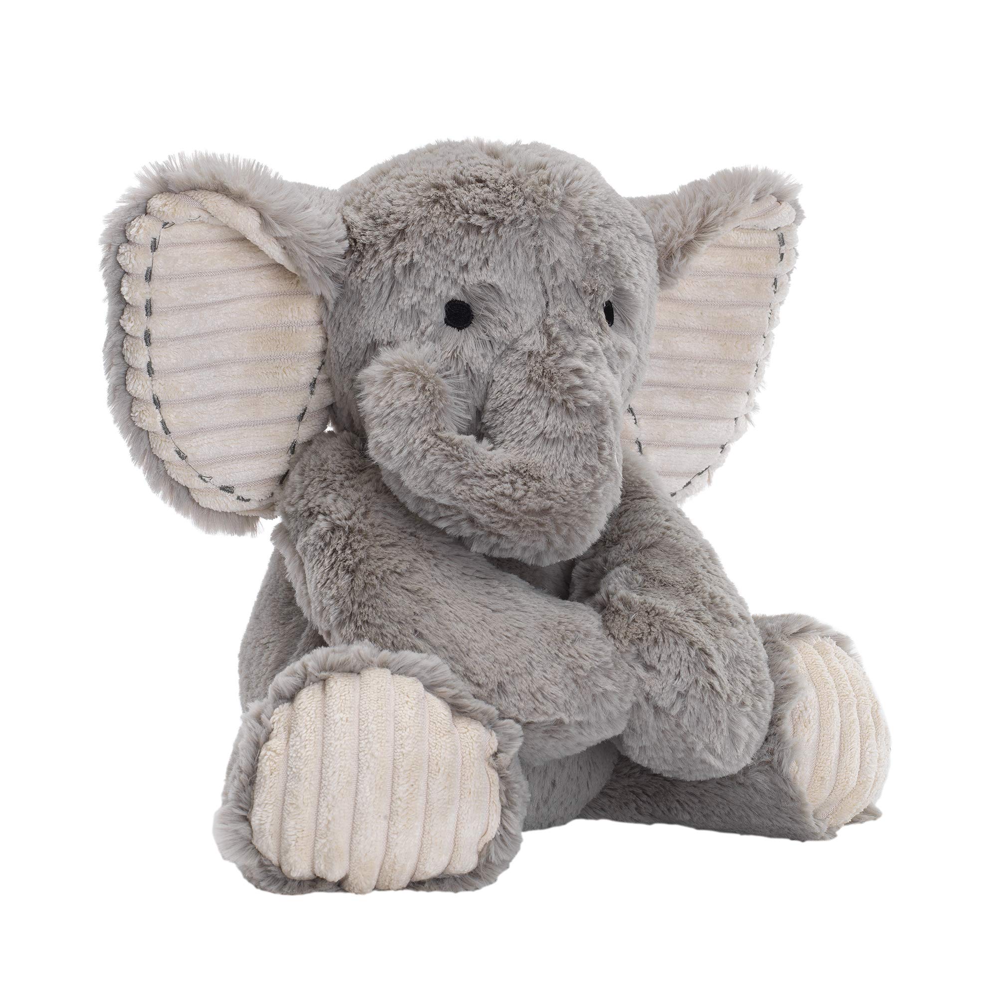 Lambs & Ivy Blanket & Plush Luxury Newborn Baby Gift Set - Gray Elephant